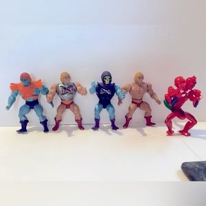 Masters of the Universe (MOTU) action figures.   “Offers will be considered “